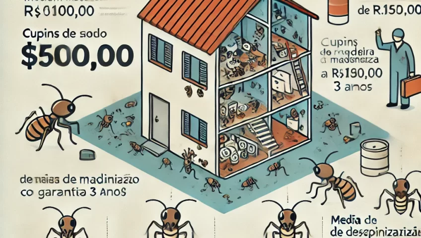Preço de Dedetização em São Paulo - SP